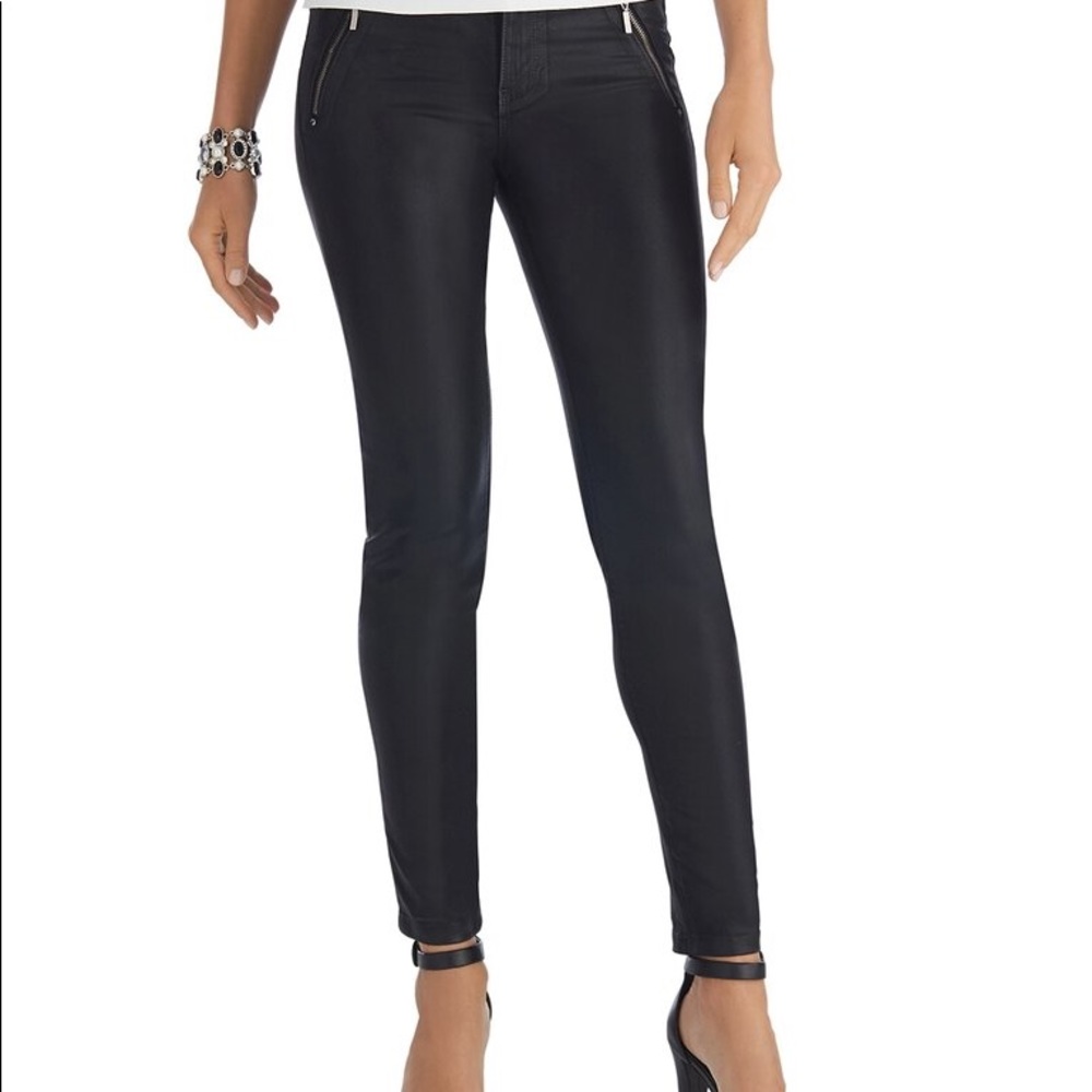 Leather Skinny Jeans